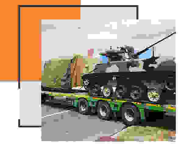 Перевозка военной техники в Балашове